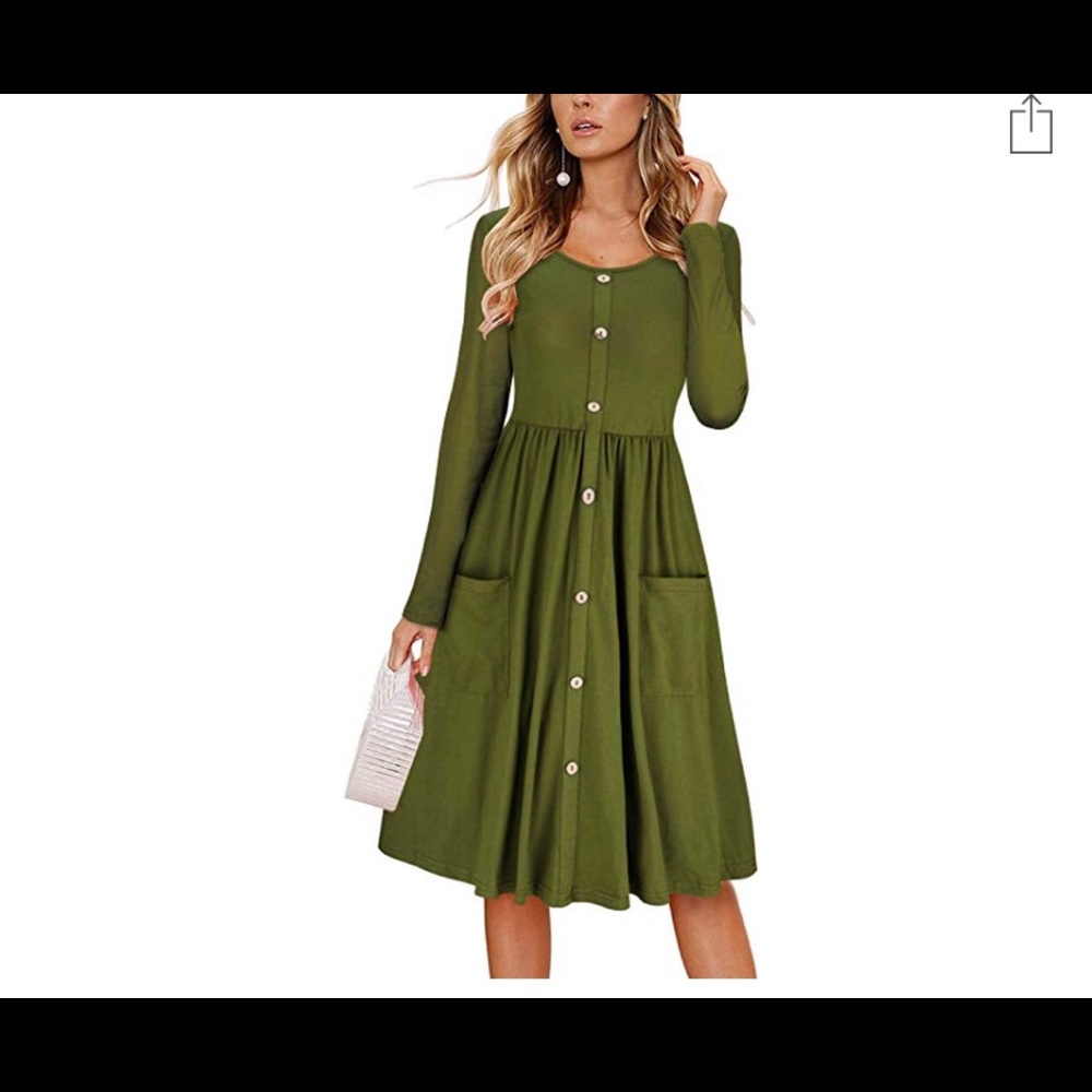 NWT green dress